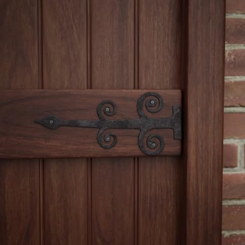 Sturdy Wrought Iron Door Hinges