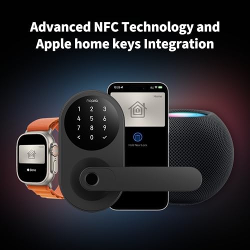 Aqara U300 Door Lock with Fingerprint Apple Home Integration