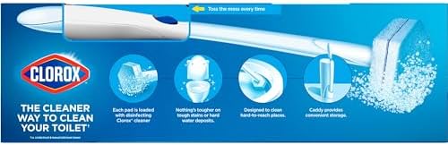Clorox ToiletWand Caddy and 6 Refills Pack May Vary