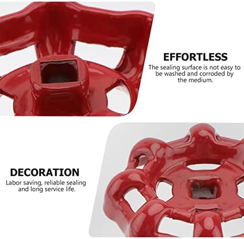 Weathered Iron Handbook Faucet Handle Set