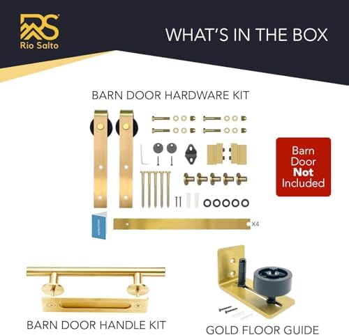 Adjustable Barn Door Hardware Kit