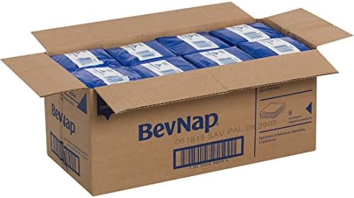 Dixie 1-Ply Beverage Paper Napkins 4000 Count 14 Fold White