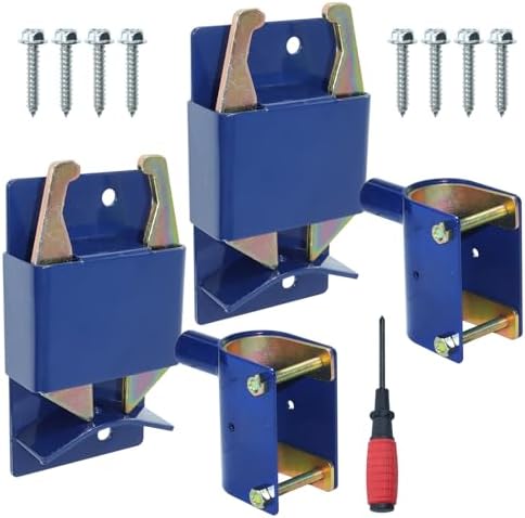 BOSFLAG Heavy Duty Two-Way Gate Latch for Metal Gates