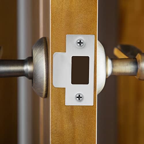 4-Piece Stainless Steel Door Strike Plate