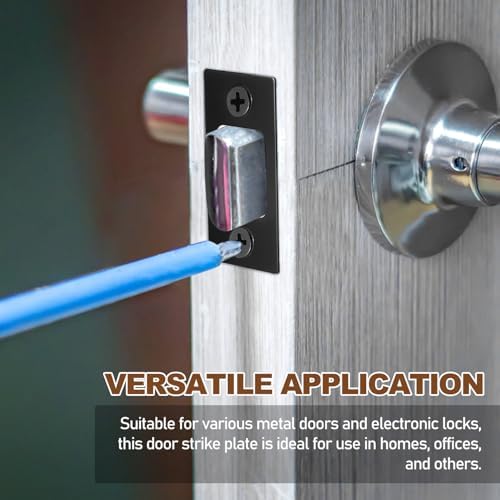 Sturdy Door Lock Strike Plate