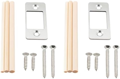2-Piece Stainless Steel Door Latch Repair Kit