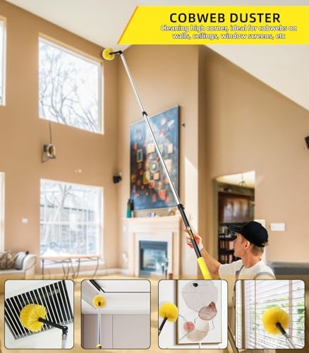 Powerful 20-Foot Ceiling Duster Kit