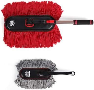Car Duster with Extendable Telescoping Handle