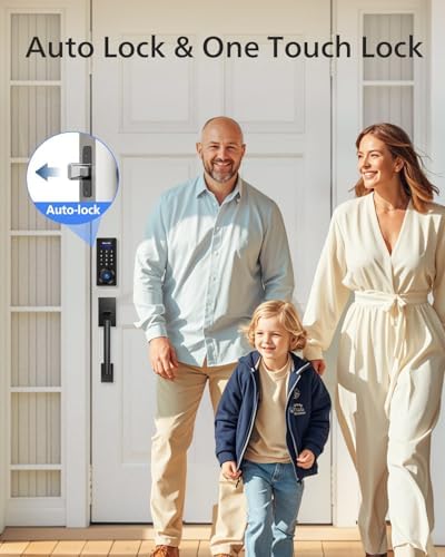 Intelligent Door Lock Set with Wi-Fi Smart Integration