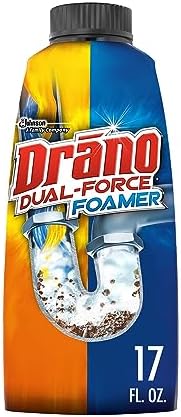 Drano Dual-Force Foamer 17 Fl Oz Drain Cleaner