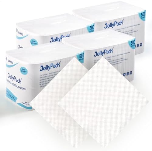 High-Quality 2000 White Napkins for Parties