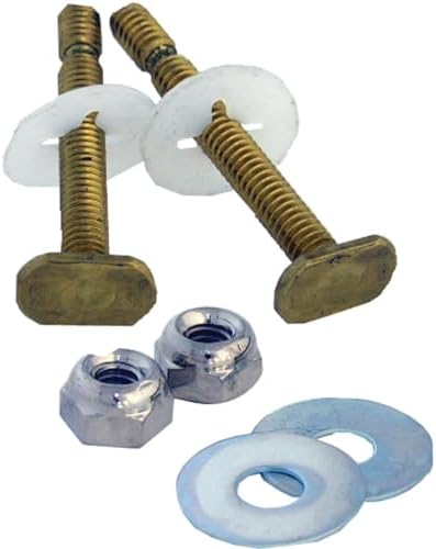 EZ Snap Toilet Bolt Kit 516 x 225-In 2-Pk