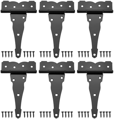 Weatherproof Durable T-Strap Door Hinges