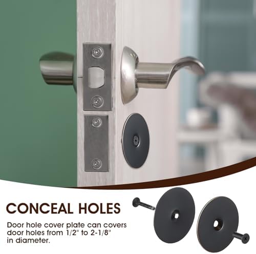 Durability Security Door Hole Filler Plate