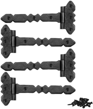 Handcrafted Rustic Black Hinges
