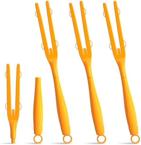 100 Extendable Swiffer Duster Handle Set 3-Piece Replacement 100 Pure Orange