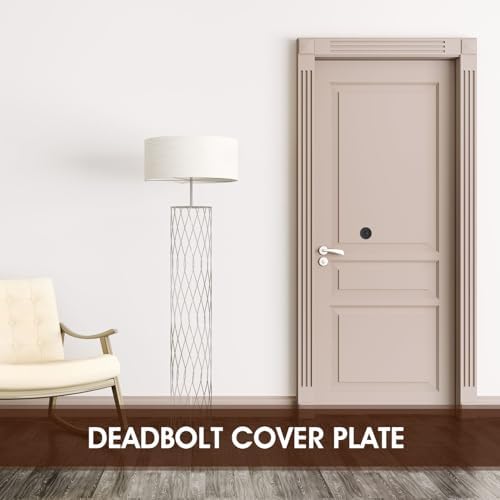 Durability Security Door Hole Filler Plate