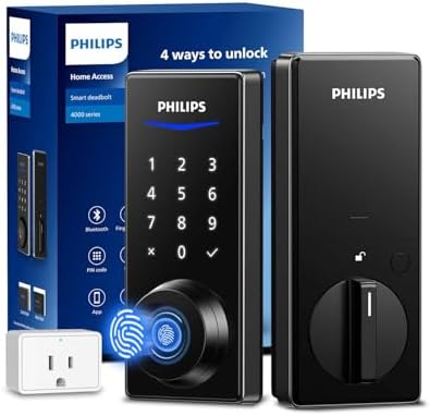 Philips Wi-Fi Smart Door Lock with Keyless Entry and Fingerprint ID