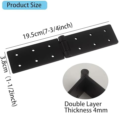 Durable Heavy Duty Gate Hinges for Barn Doors Wood Fences