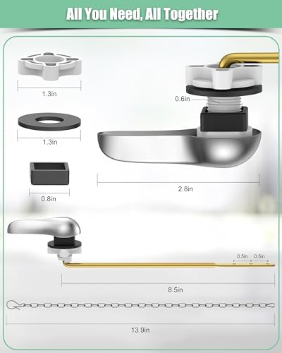 Universal Toilet Flush Handle Kit