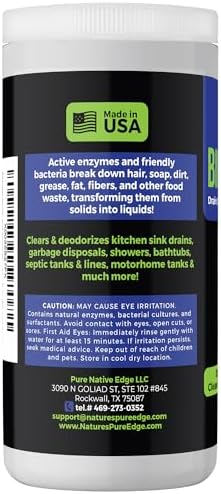Natures Pure Edge Enzyme Drain 2 lb