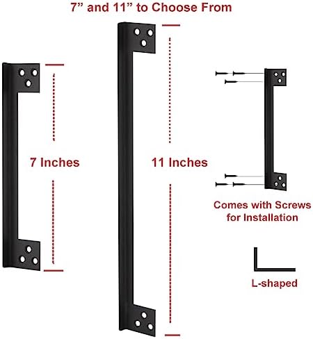 MOSECYOU Door Latch Guard Plate 11 in 1 Pack 1