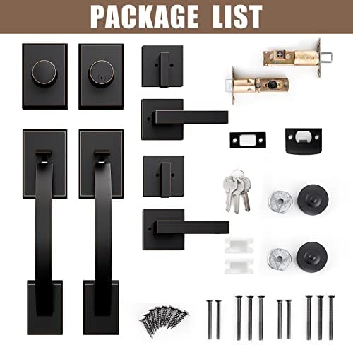 Natsukage Front Door Handle Set