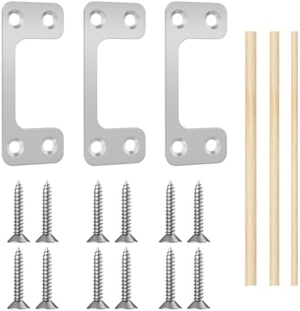 Adjustable Deadbolt Strike Plate for Exterior Doors