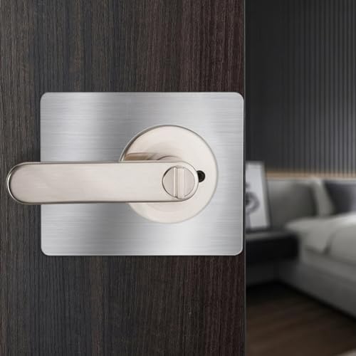 Uonlytech 4pc Stainless Steel Door Lock Repair Board for Home Use