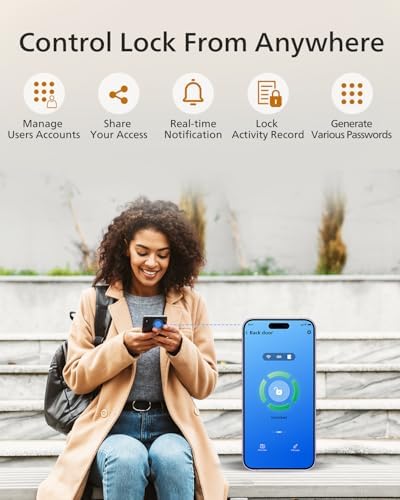 Intelligent Door Lock Set with Wi-Fi Smart Integration