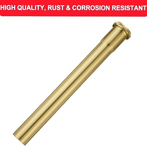 Cinsda 1-14 OD x 12 Brass Slip Joint Extension Tube