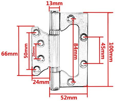 Kinetic Smooth-Fitting Stainless Steel Door Hinges