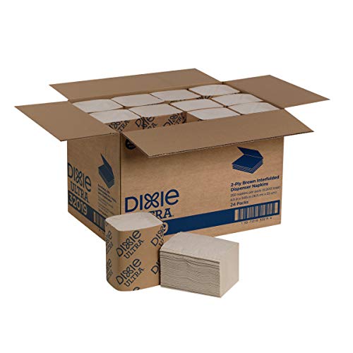 Georgia-Pacific Dixie Ultra Interfold 2-Ply Napkin Disperser Refill