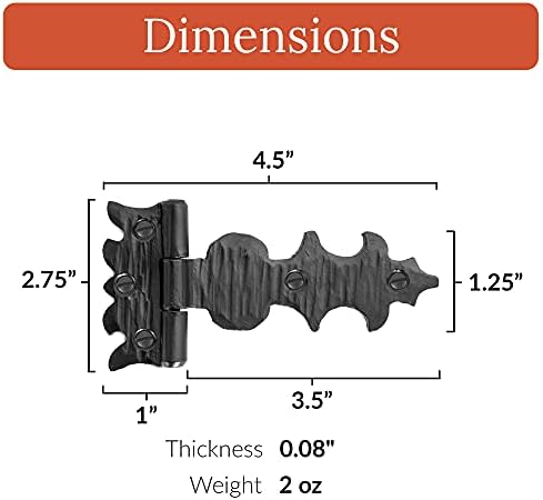 Rustic Barn Door Hinges