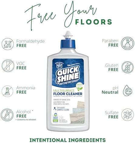 Quick Shine Rapid Clean Multi-Surface Spray mop with Reusable Pads Safe Floor Cleaner Durable Eco-Friendly