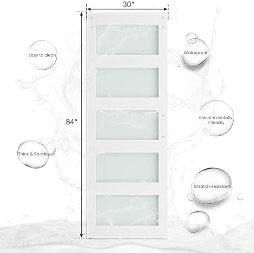 Modern Smart Gallery Glass Barn Door