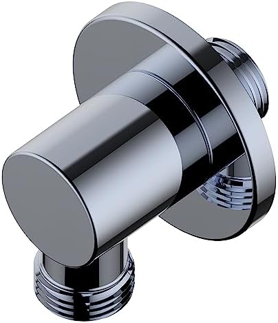 SA-0041-CP Ellie Handheld Shower Wall Supply Elbow Wall-Mounted Hose Connector Polished Chrome