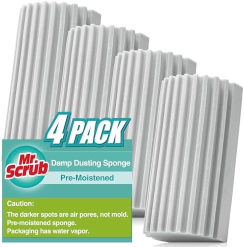 Natural Damp Dustering Sponge Reusable Cleaning Tool