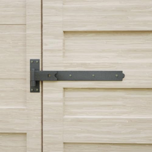 Sturdy Wrought Iron Hinges for Doors