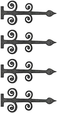 Sturdy Wrought Iron Door Hinges