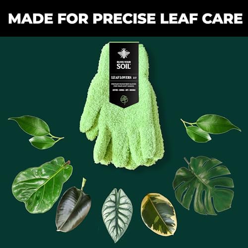 BLESS YOUR SOIL Microfiber Dusting Gloves