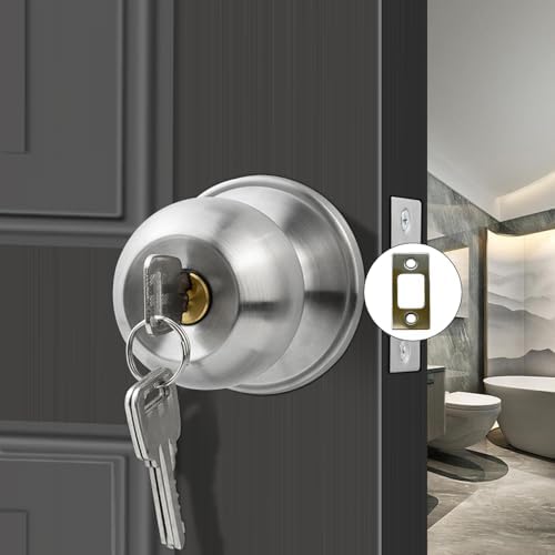 Sturdy Steel Door Strike Plate Set for Home Projects