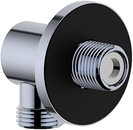 SA-0041-CP Ellie Handheld Shower Wall Supply Elbow Wall-Mounted Hose Connector Polished Chrome