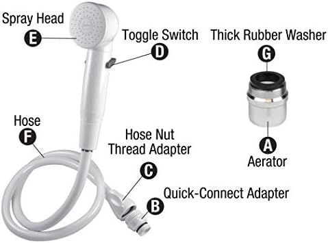 Danco 10856 Easy Spray Portable Handheld Sink Sprayer