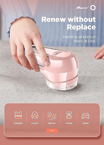 Bymore Skin Smooth Lint Shaver and Sweater Remover 3-in-1 Design for Clothes and Furniture