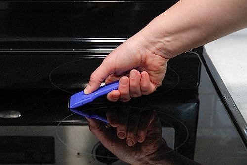 Perfectly Clean - Cerama Bryte 3x Scraper 3x Pad Kit for Glass Cooktop Stove Top Cleaning