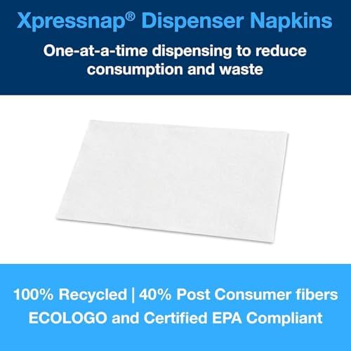 Tork Xpresssnap White Napkin Dispenser 12x500 pack