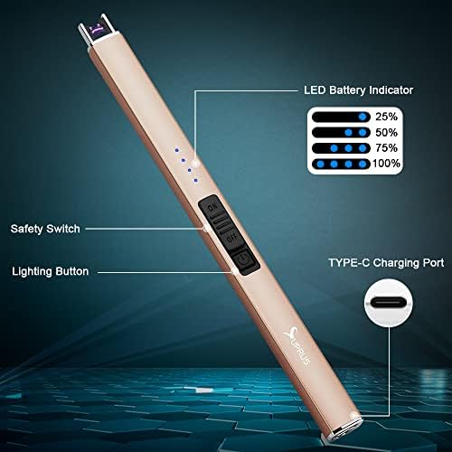 Welcome to SUPRUS - flameless USB lighter portable safe for candles camping and more