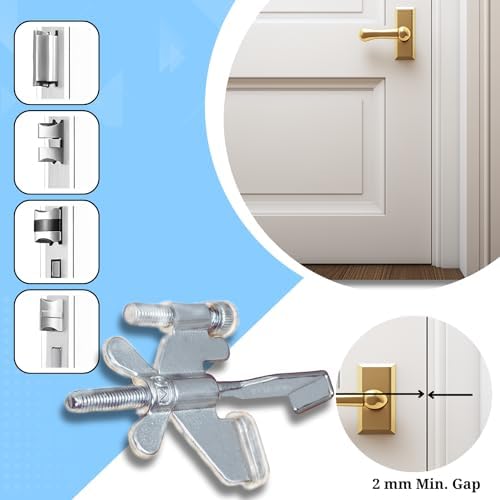 Safe Door Lock Stainless Steel TSA-Approved Easy to Set Up