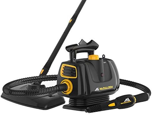 McCulloch MC1270 Steam Cleaner with Floor Mop and 16-Piece Kit